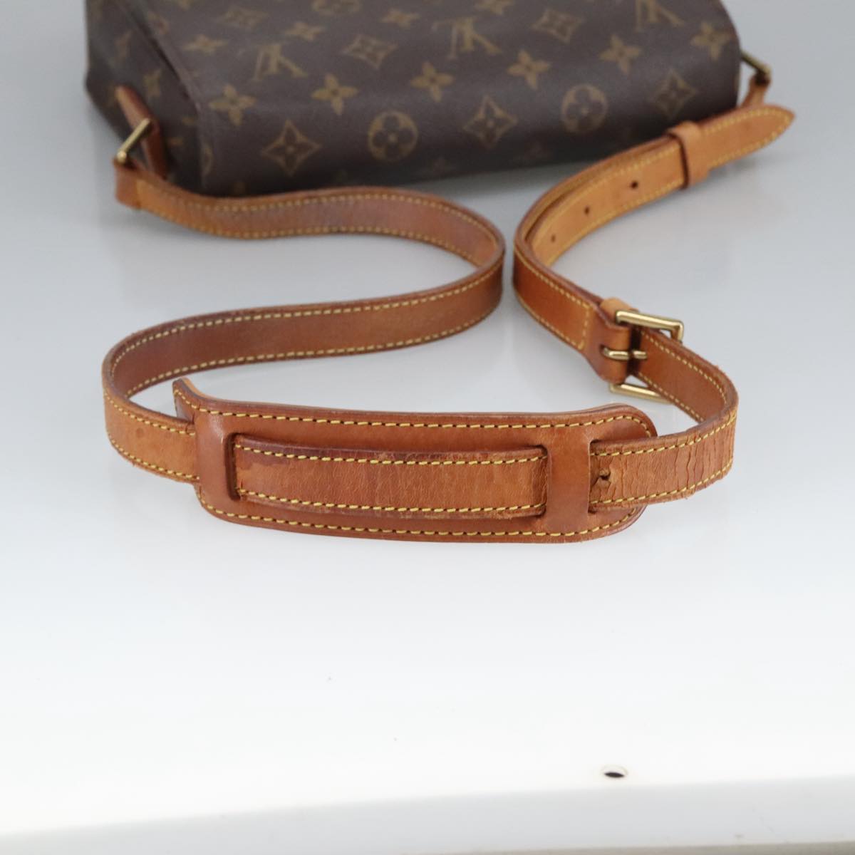 LOUIS VUITTON Monogram Saint Cloud GM Shoulder Bag M51242 LV Auth 101254