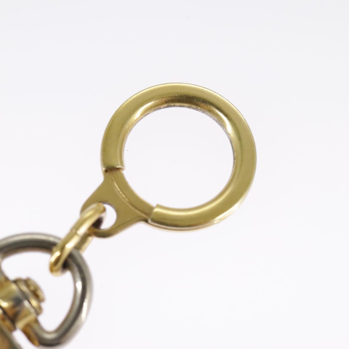 LOUIS VUITTON Anneau Cles Key Holder metal Gold Tone LV Auth 101300