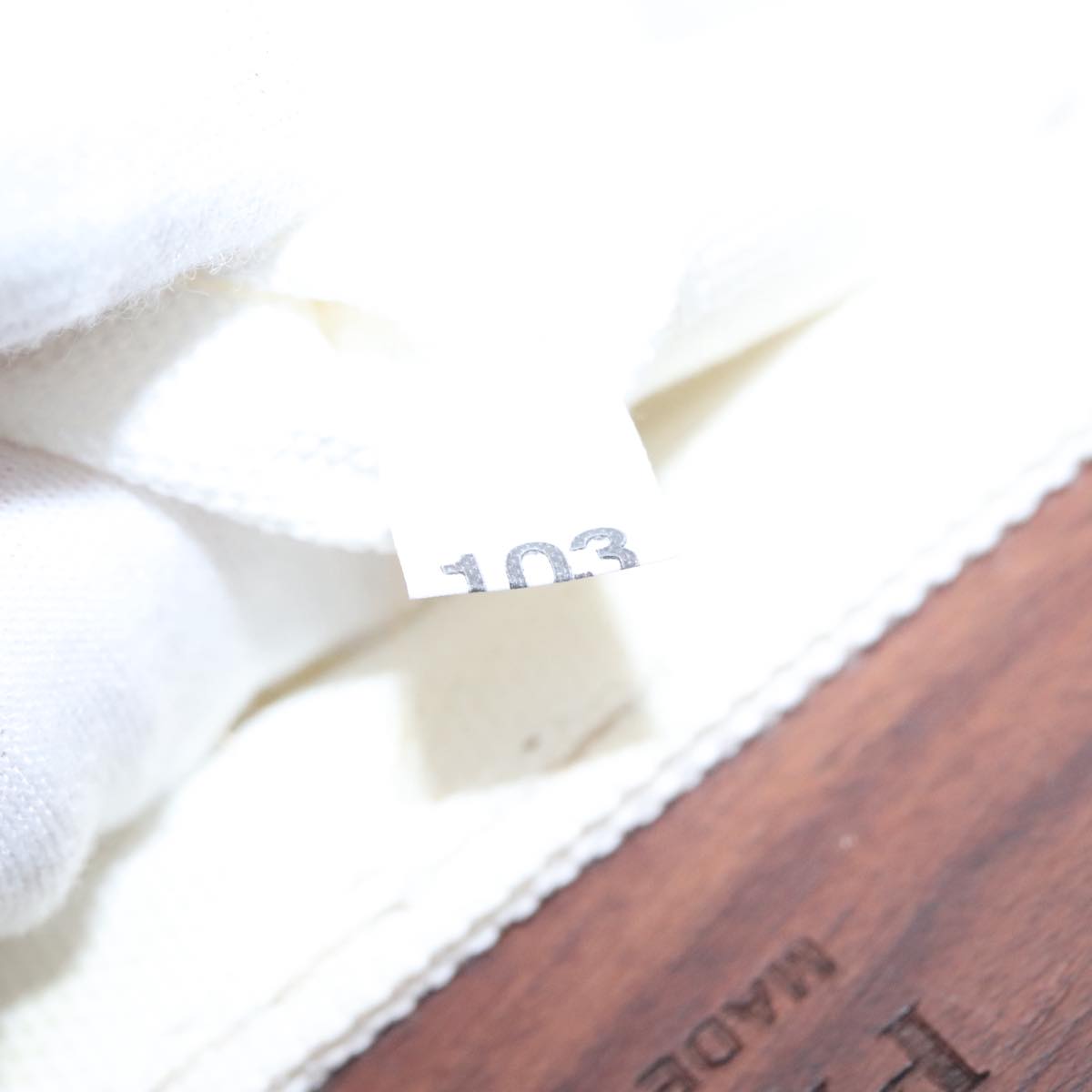 PRADA Canapalage Hand Bag Canvas White Silver 1BG350 Auth 101308SV