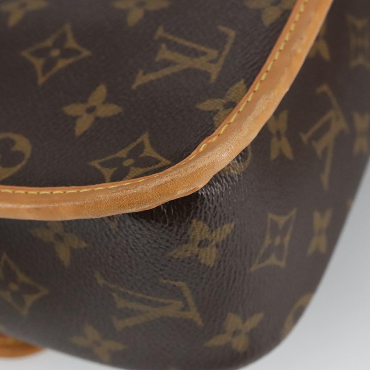 LOUIS VUITTON Monogram Sologne Shoulder Bag M42250 LV Auth 101310A