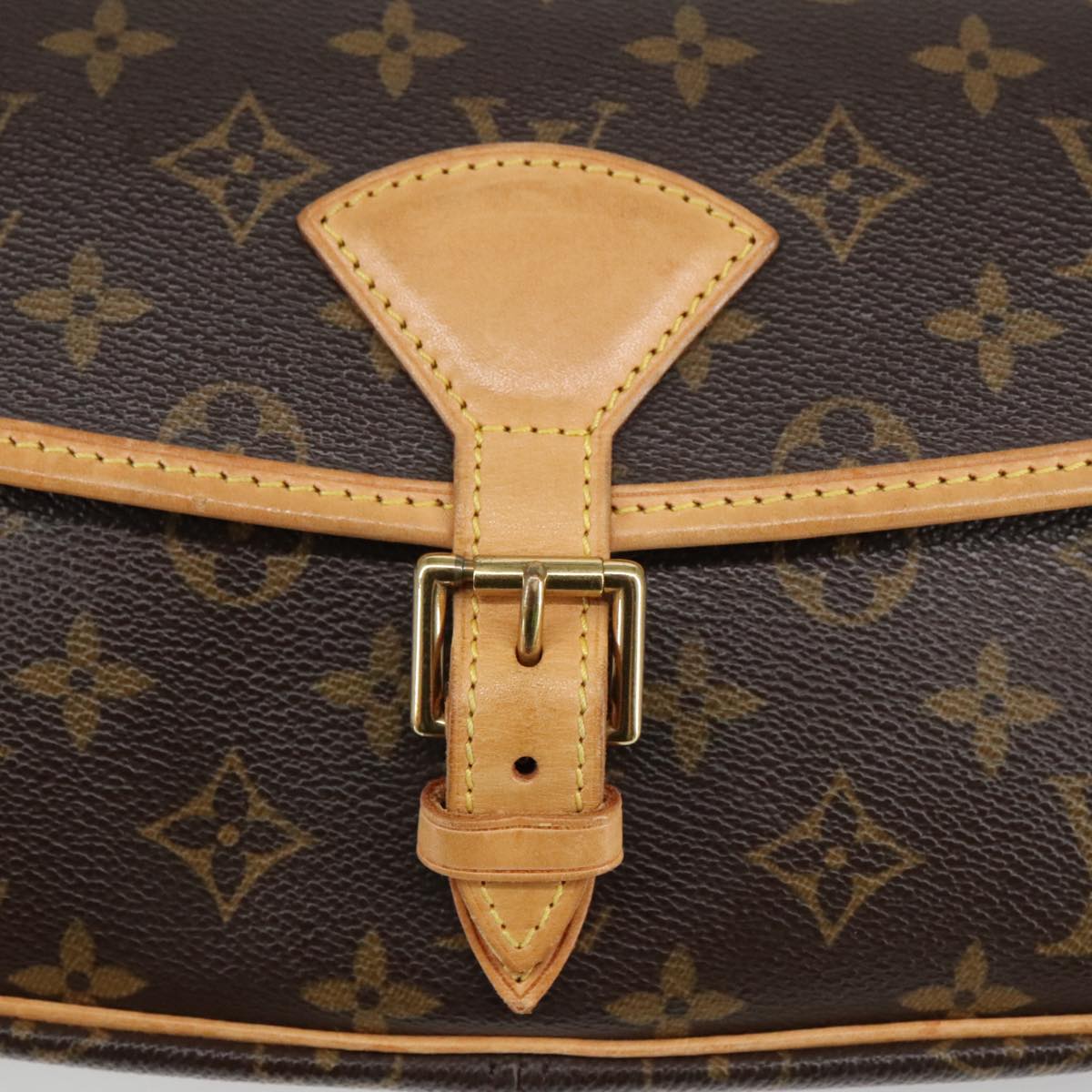 LOUIS VUITTON Monogram Sologne Shoulder Bag M42250 LV Auth 101310A