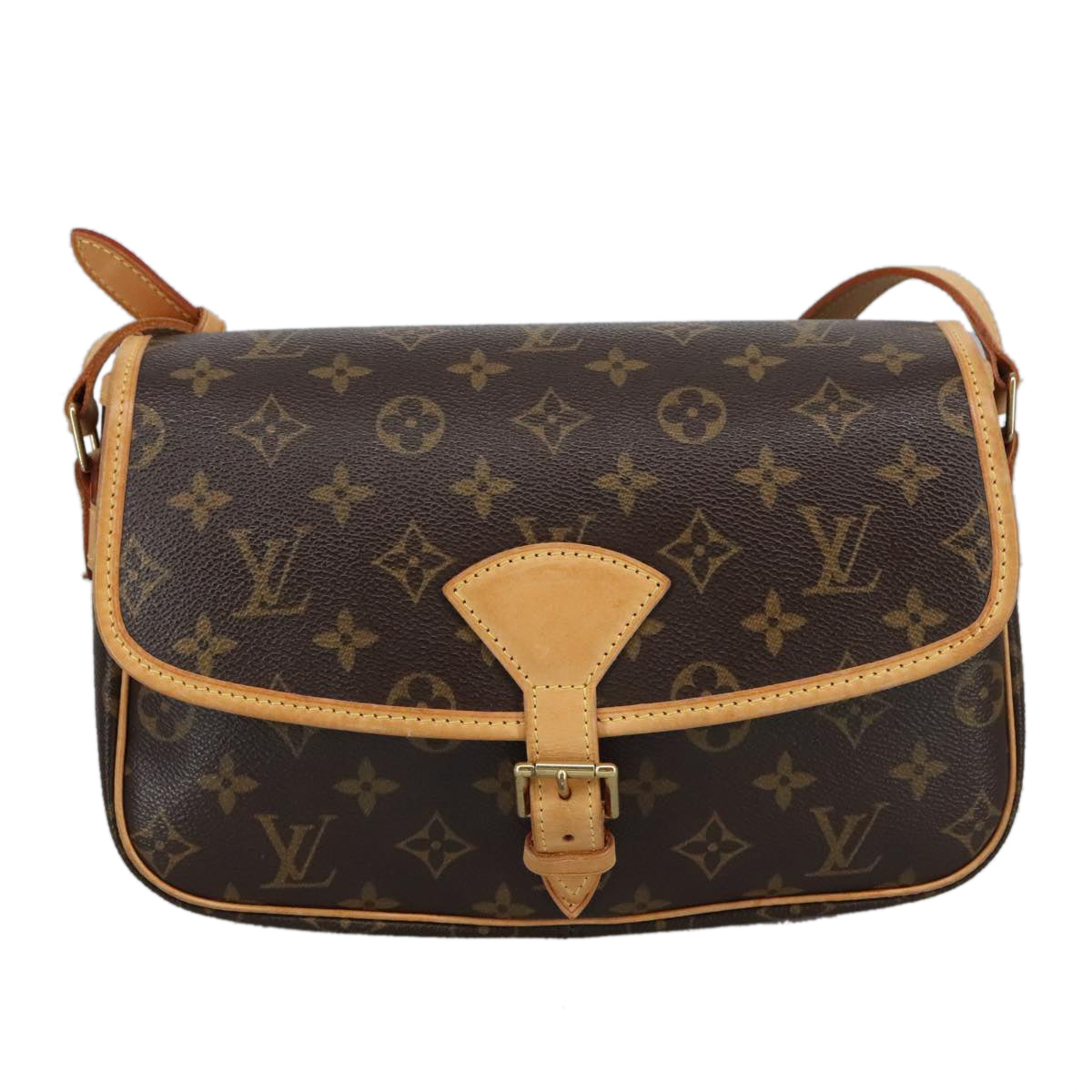 LOUIS VUITTON Monogram Sologne Shoulder Bag M42250 LV Auth 101310A