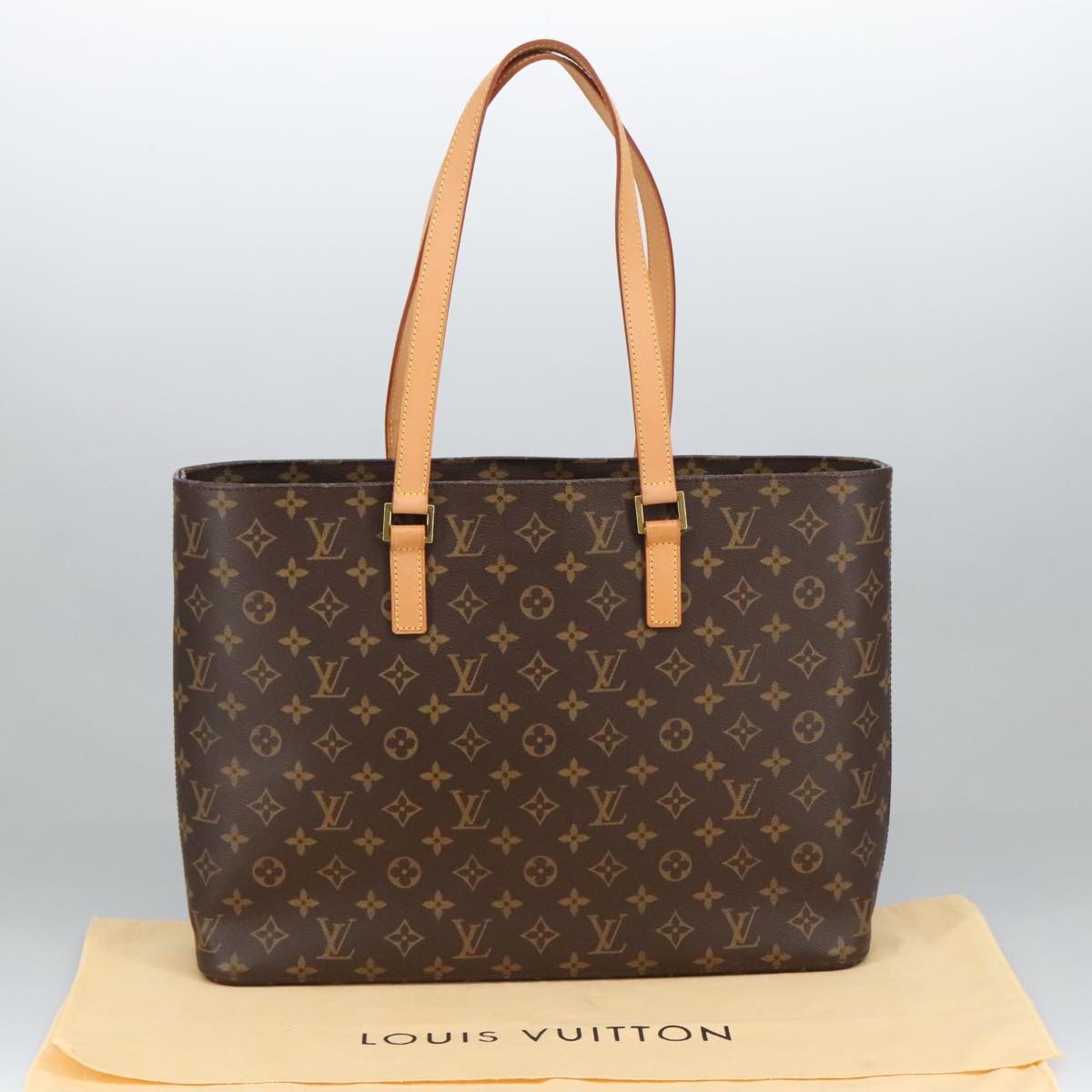 LOUIS VUITTON Monogram Luco Tote Bag M51155 LV Auth 101319SAV