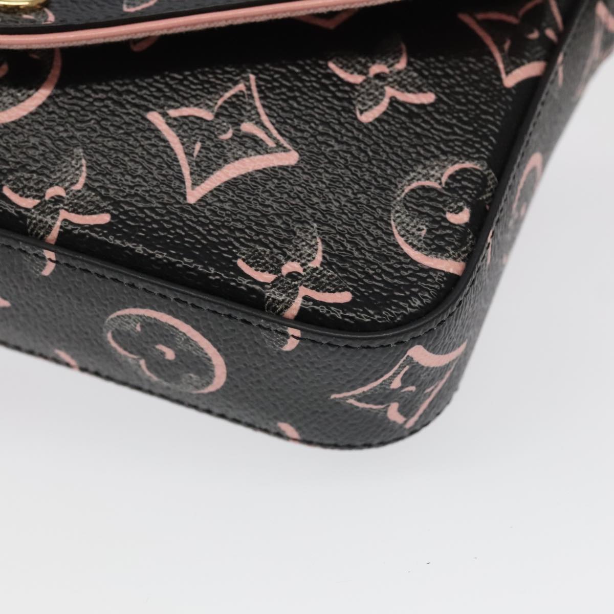 LOUIS VUITTON Monogram Multi Pochette Felicie Pouch Pink M81471 LV Auth 101329SA