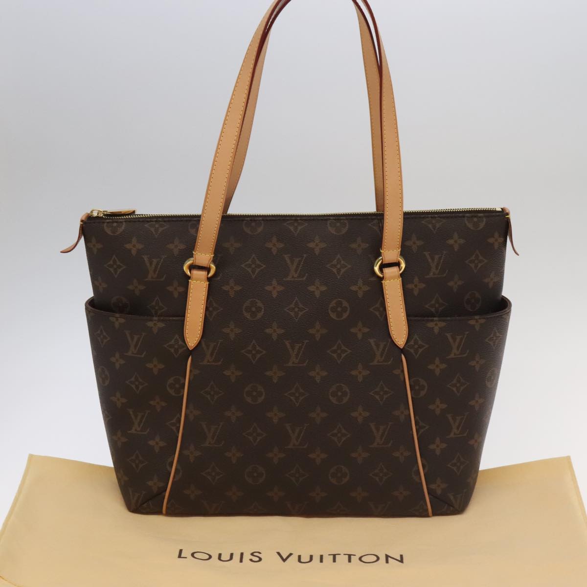 LOUIS VUITTON Monogram Totally MM Tote Bag M56689 LV Auth 101342SAV