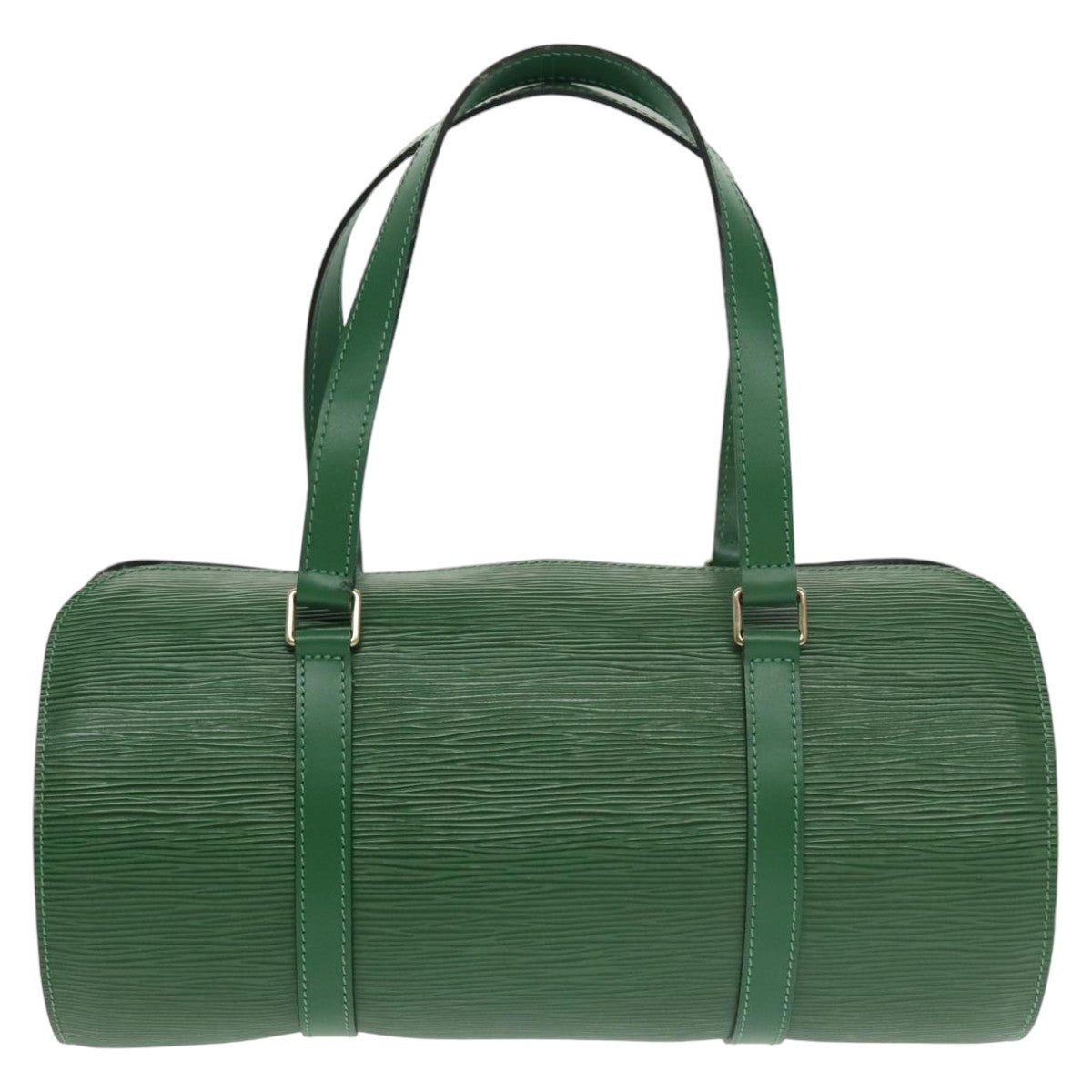 LOUIS VUITTON Epi Soufflot Hand Bag Green M52224 LV Auth 101350