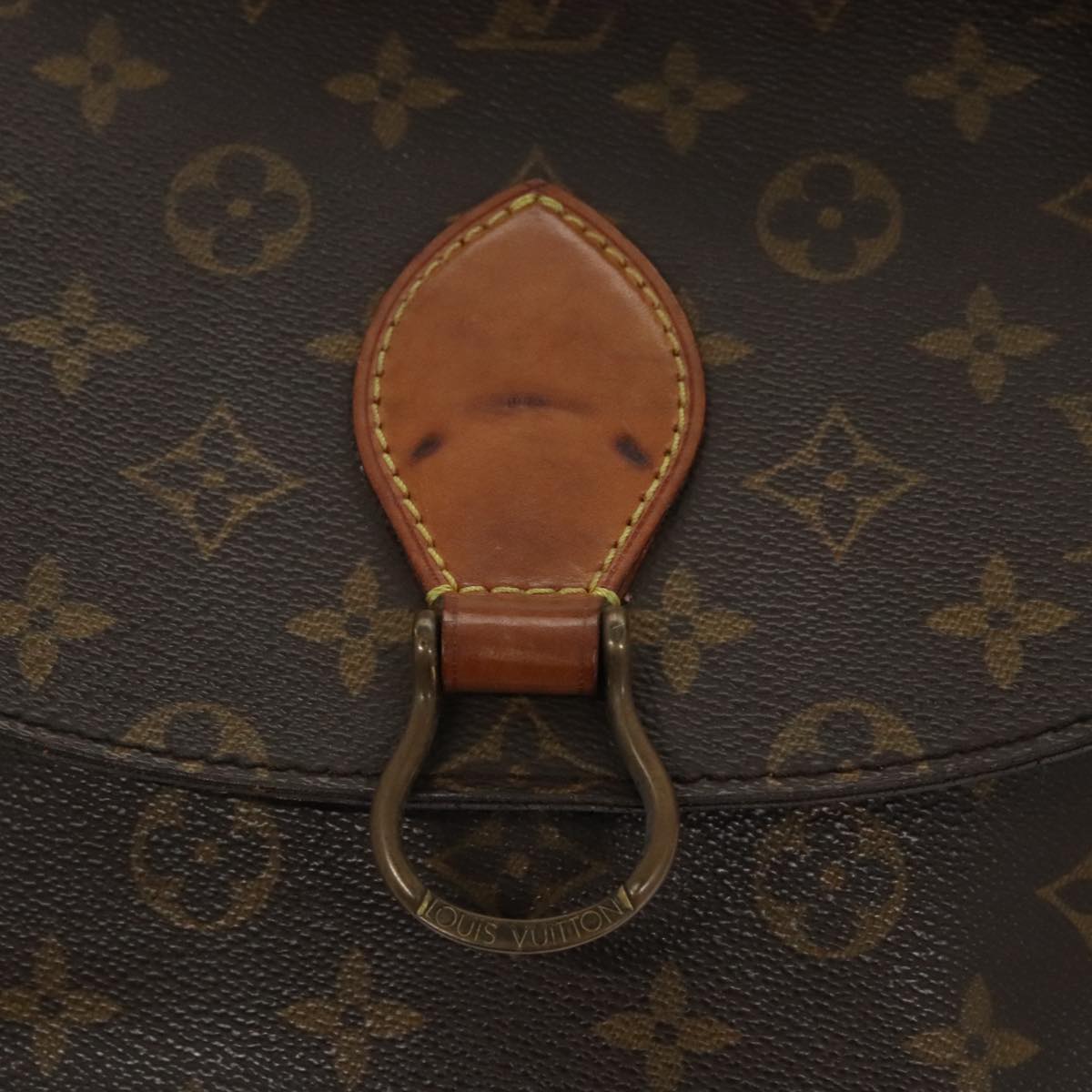 LOUIS VUITTON Monogram Saint Cloud GM Shoulder Bag M51242 LV Auth 101421