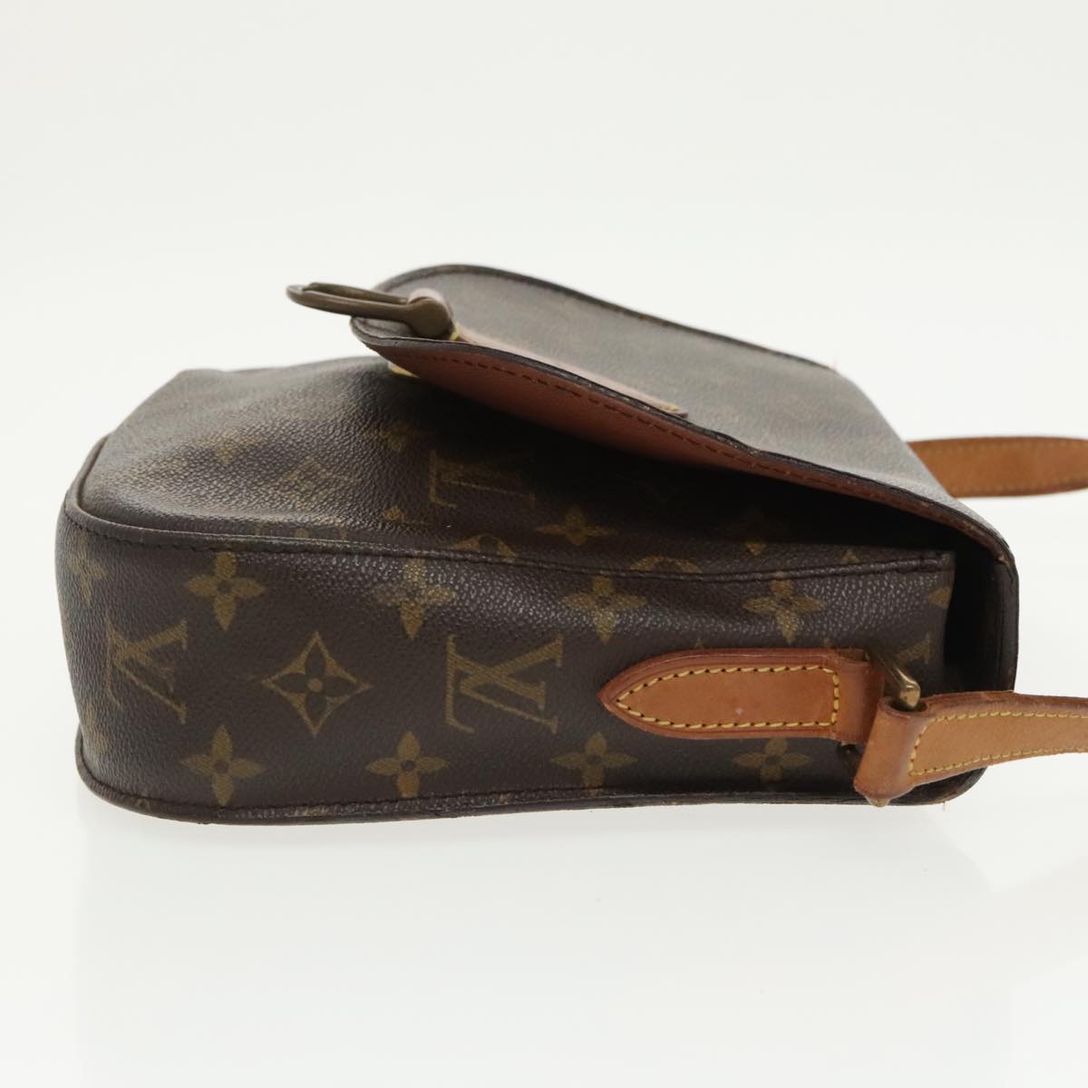 LOUIS VUITTON Monogram Saint Cloud GM Shoulder Bag M51242 LV Auth 101421