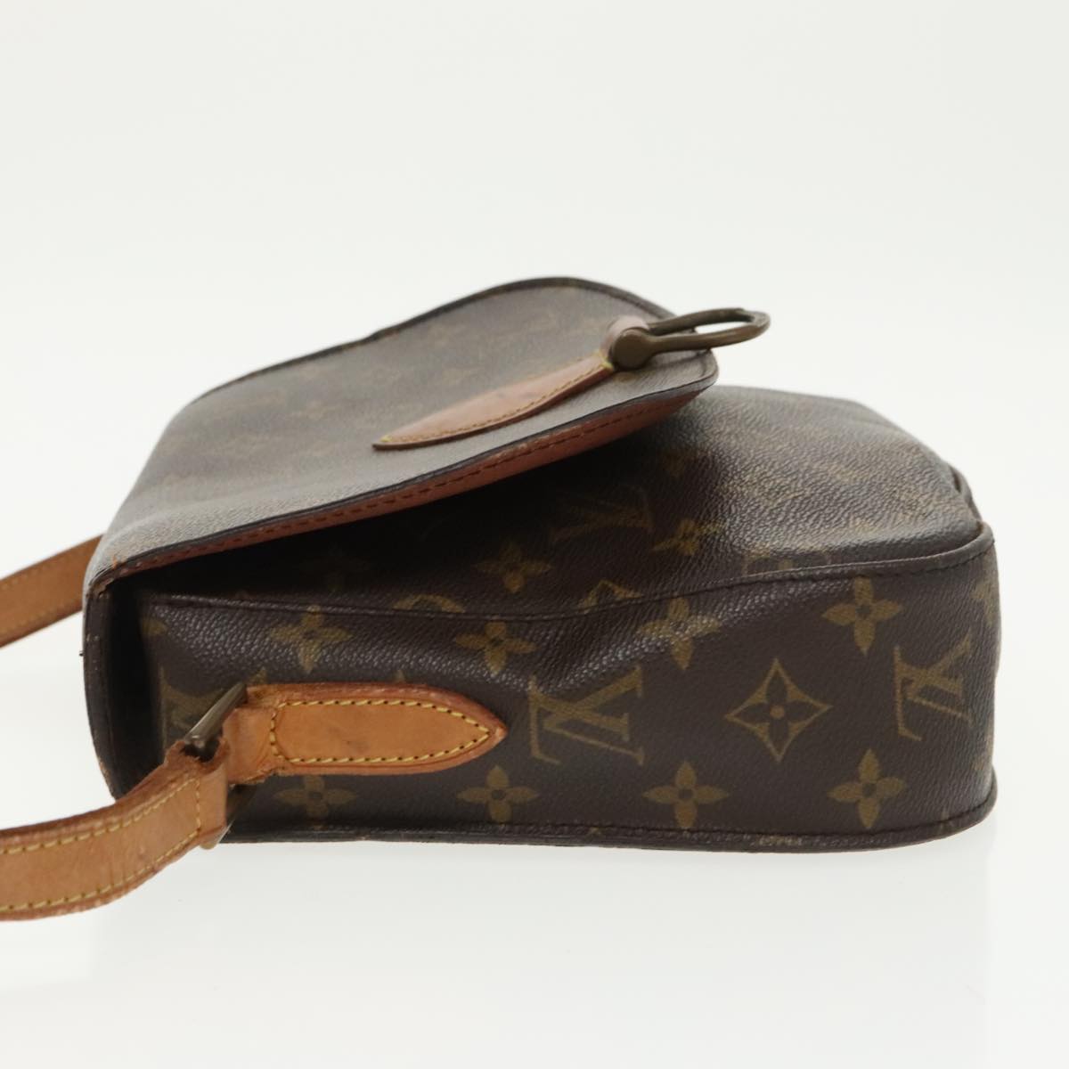 LOUIS VUITTON Monogram Saint Cloud GM Shoulder Bag M51242 LV Auth 101421