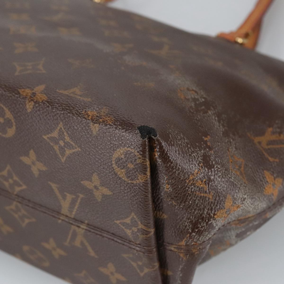 LOUIS VUITTON Monogram Jena PM Tote Bag M42268 LV Auth 101459