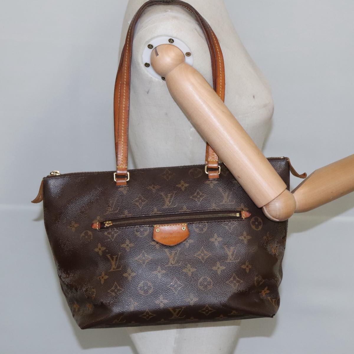 LOUIS VUITTON Monogram Jena PM Tote Bag M42268 LV Auth 101459