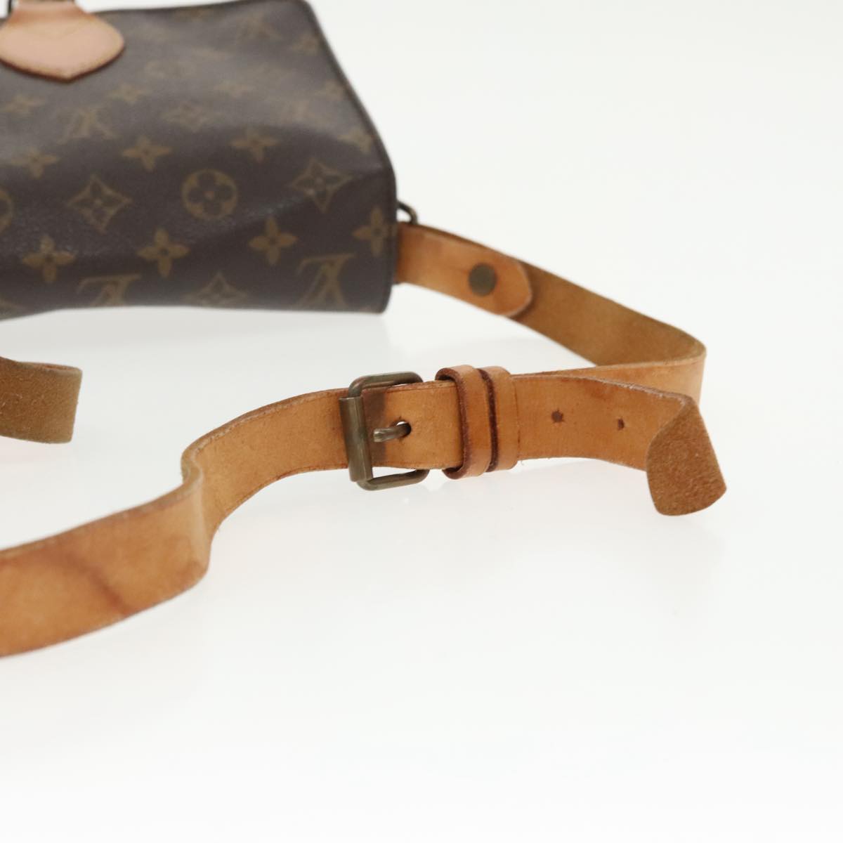 LOUIS VUITTON Monogram Cartouchiere MM Shoulder Bag M51253 LV Auth 101501