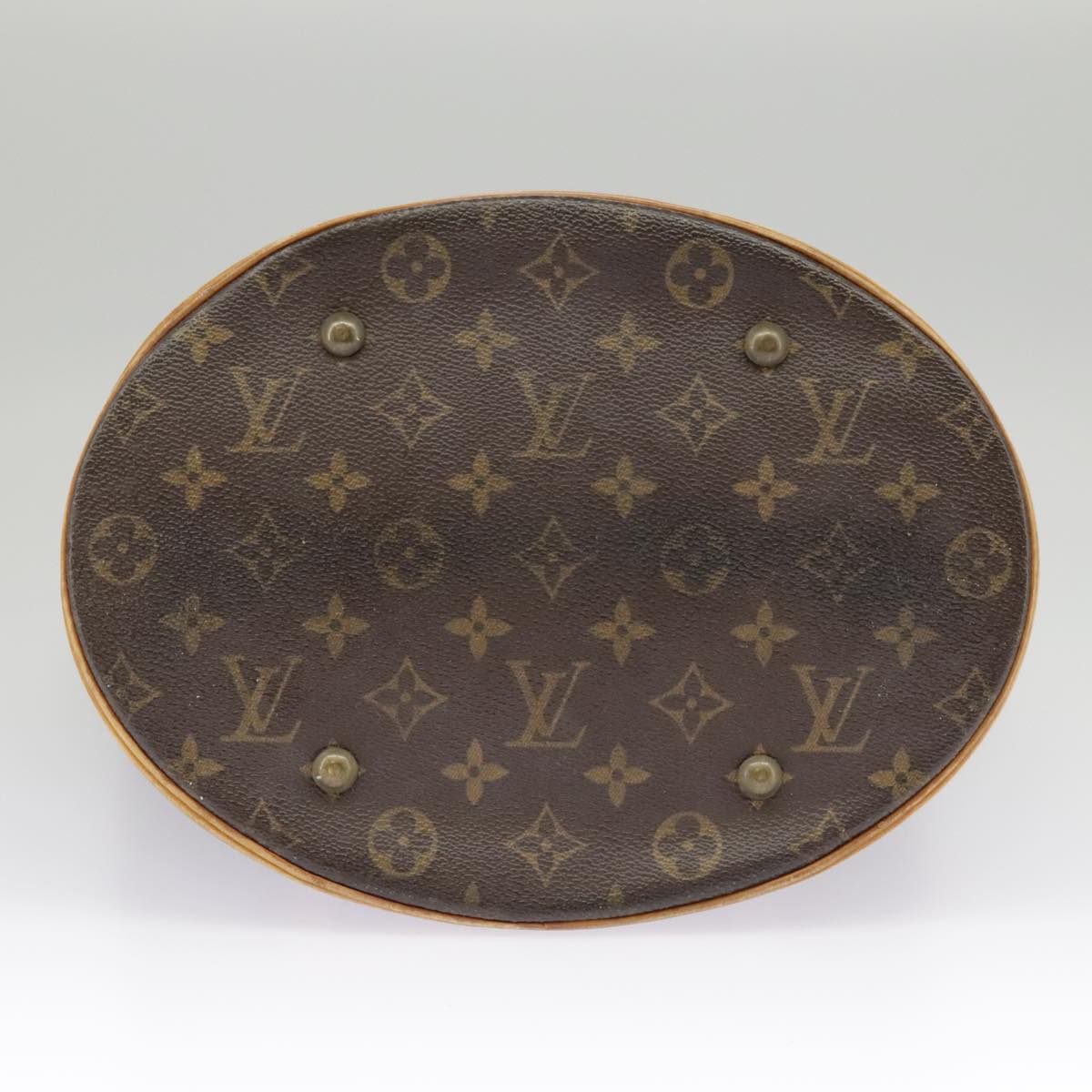 LOUIS VUITTON Monogram Bucket GM Shoulder Bag M42236 LV Auth 101527