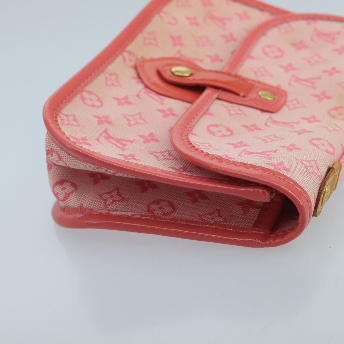 LOUIS VUITTON Monogram Mini Trousse Marie Kate Strawberry M92934 LV Auth 101544V