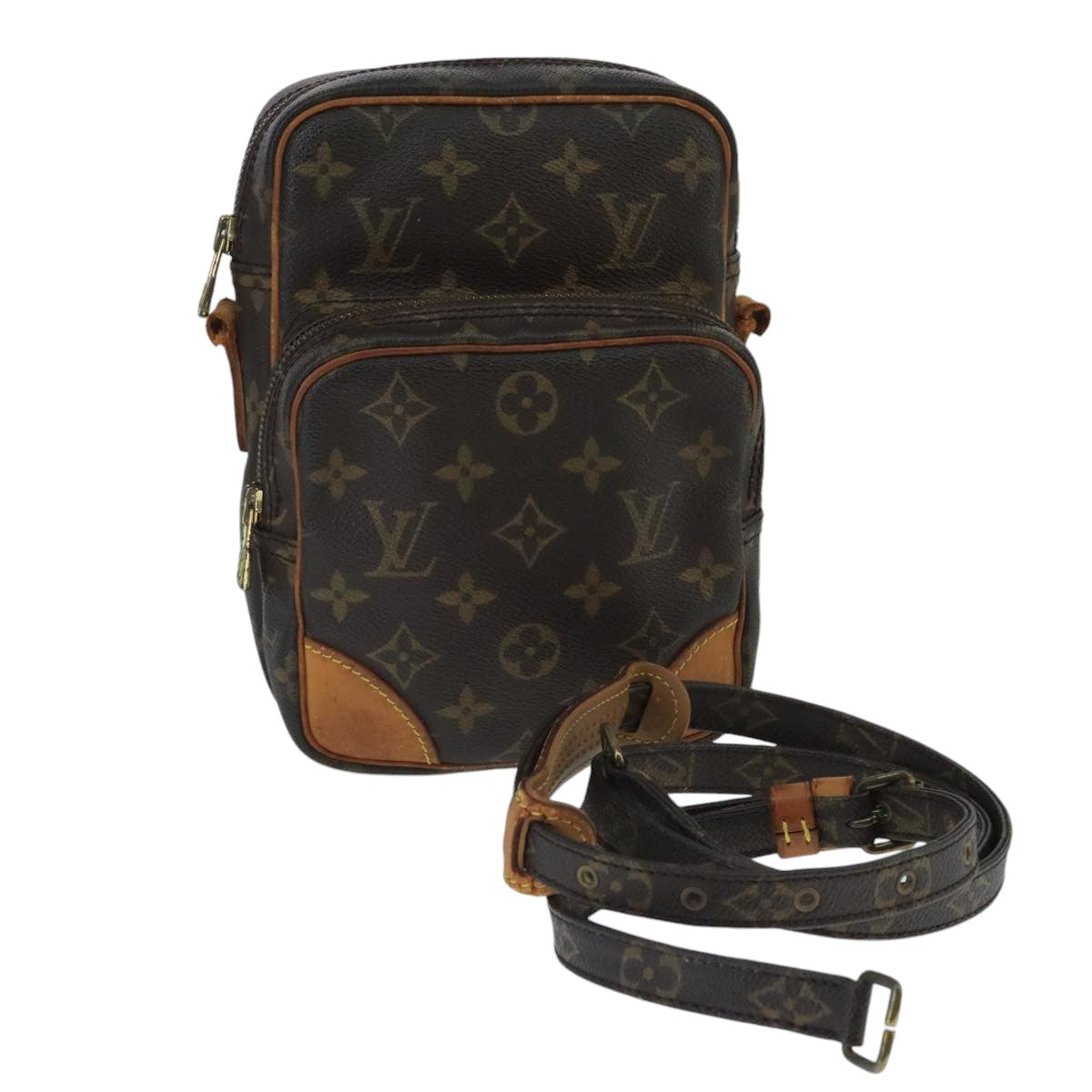 LOUIS VUITTON Monogram Amazon Shoulder Bag M45236 LV Auth 101557