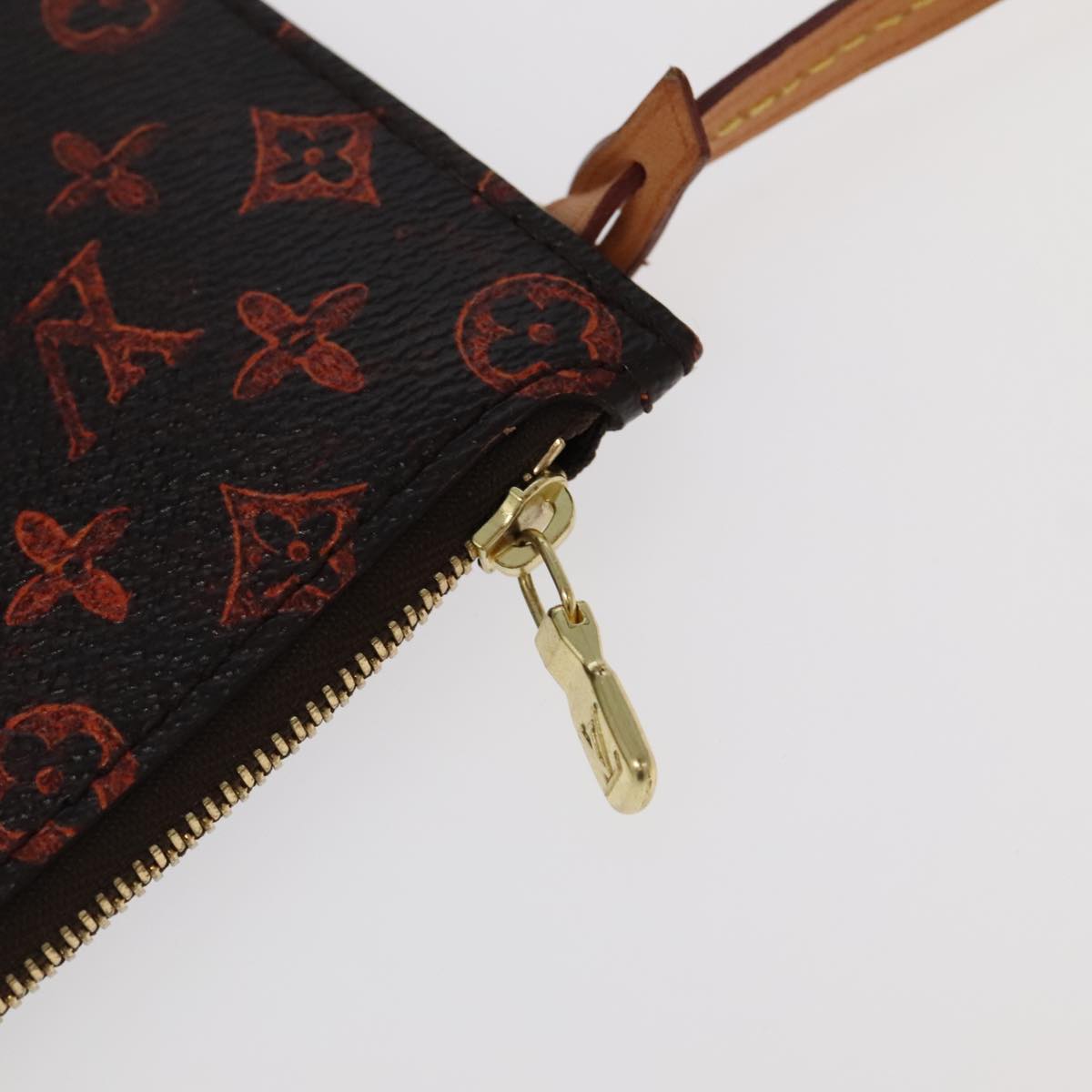 LOUIS VUITTON Catgram Neverfull MM Tote Bag M44441 LV Auth 101672SA