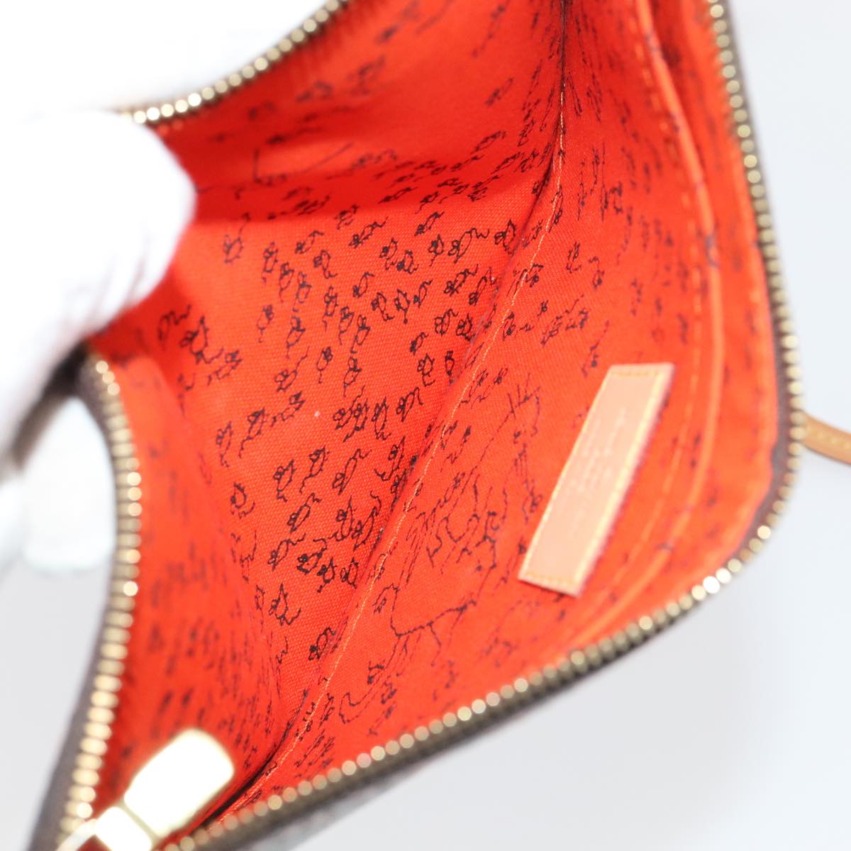 LOUIS VUITTON Catgram Neverfull MM Tote Bag M44441 LV Auth 101672SA