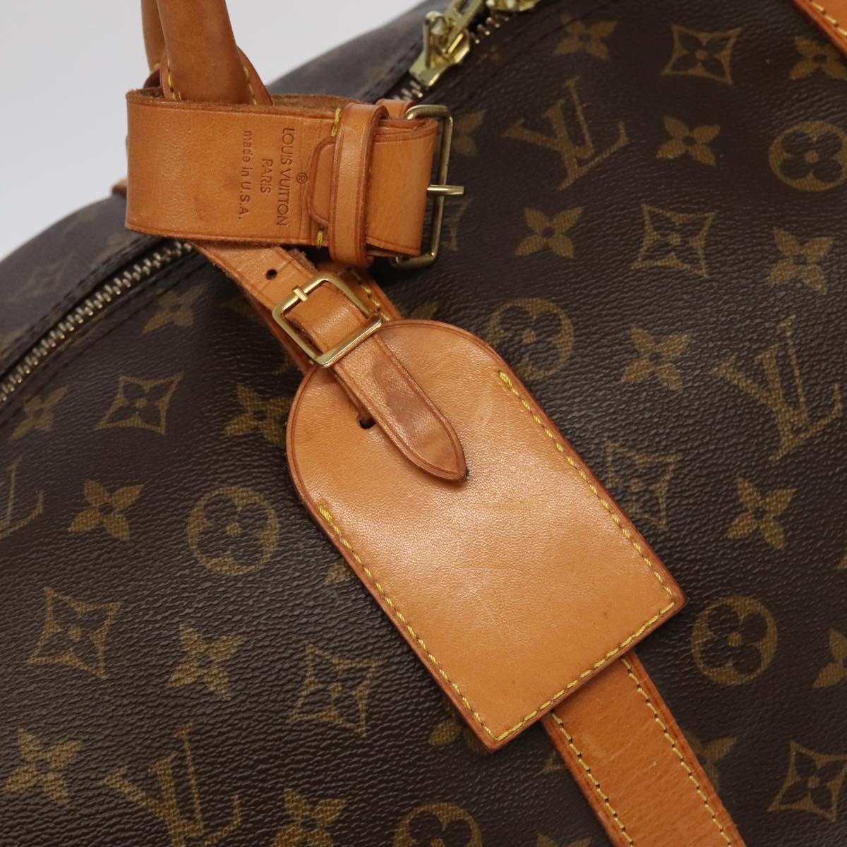 LOUIS VUITTON Monogram Keepall 60 Boston Bag M41422 LV Auth 101678