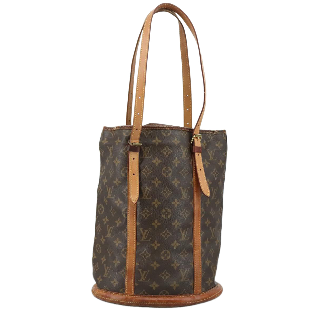 LOUIS VUITTON Monogram Bucket GM Shoulder Bag M42236 LV Auth 101728