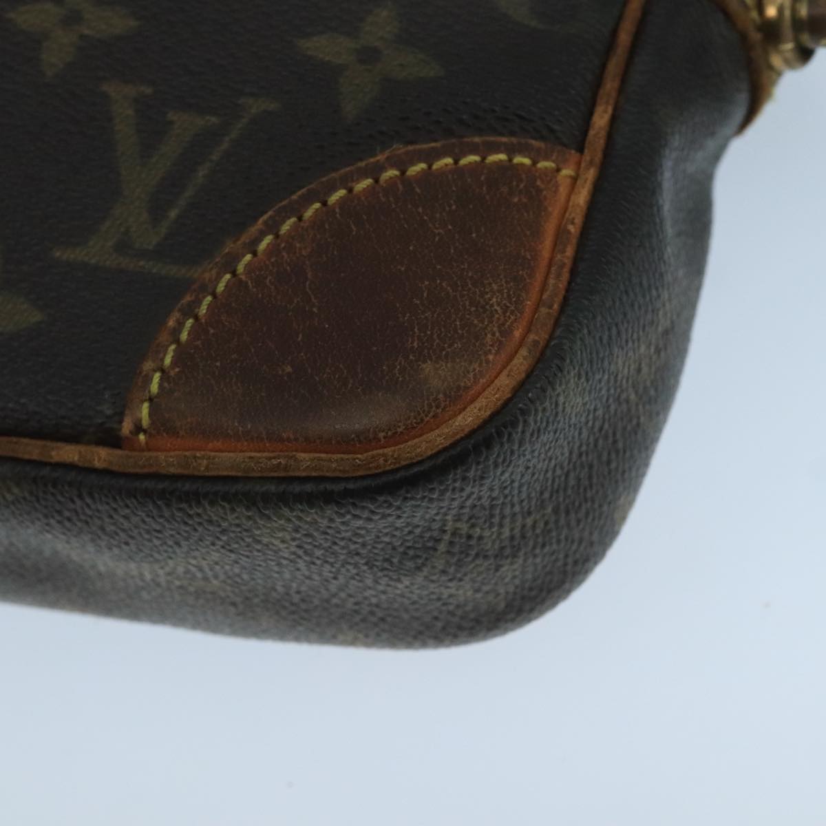LOUIS VUITTON Monogram Marly Dragonne GM Clutch Bag M51825 LV Auth 101783