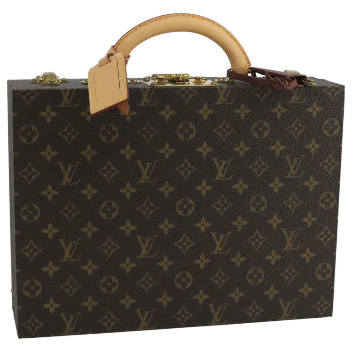 LOUIS VUITTON Monogram Boite Bijou Trunk M47120 LV Auth 101793SV
