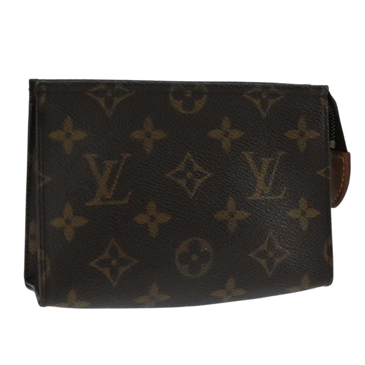 LOUIS VUITTON Monogram Poche Toilette 15 Pouch M47546 LV Auth 101815