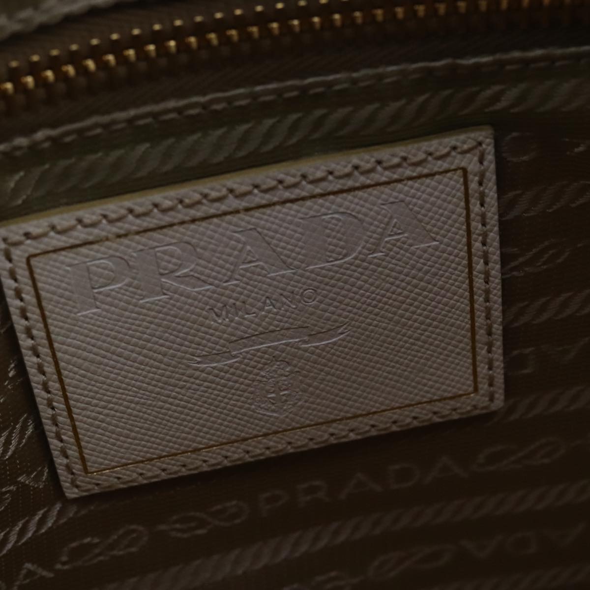 PRADA Hand Bag Nylon 2way White Auth 101889
