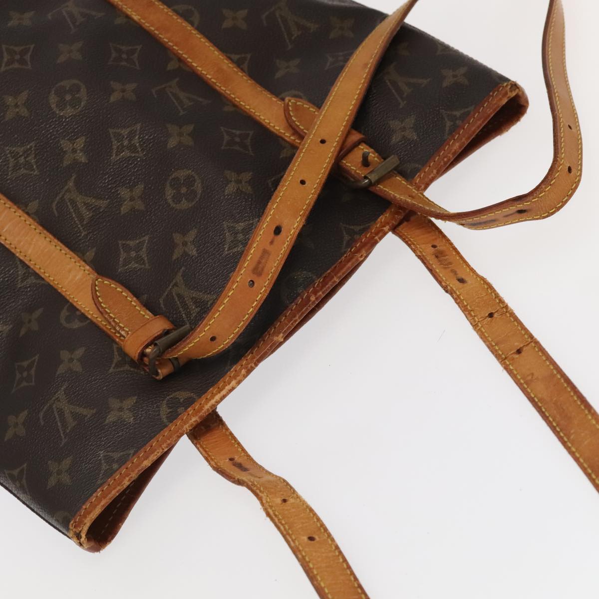 LOUIS VUITTON Monogram Bucket GM Shoulder Bag Vintage M42236 LV Auth 102077