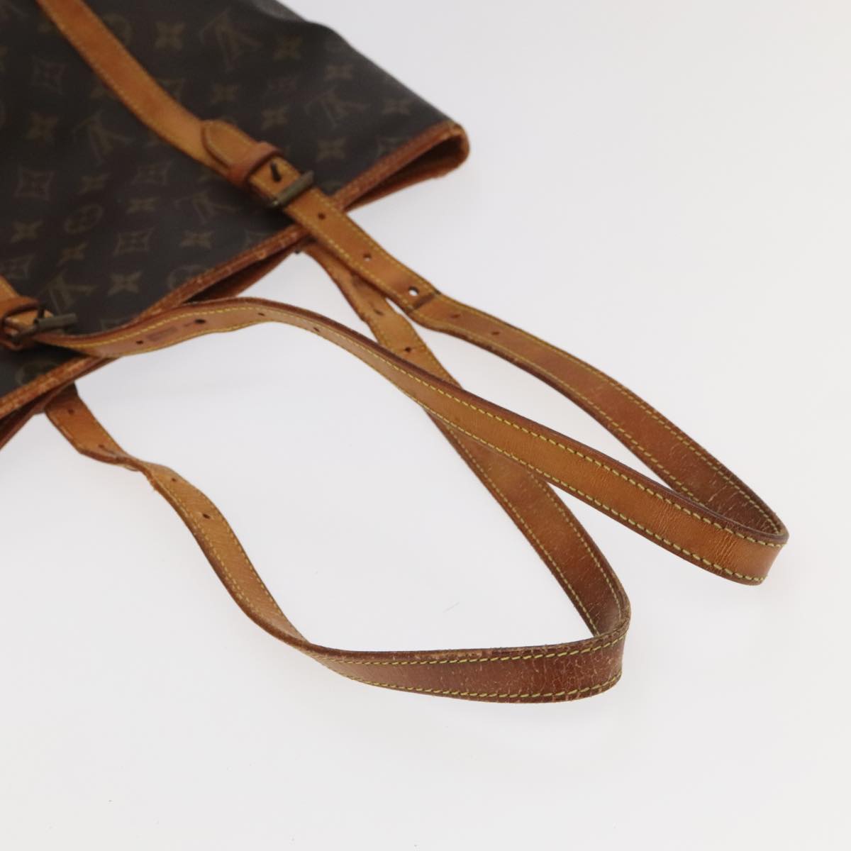 LOUIS VUITTON Monogram Bucket GM Shoulder Bag Vintage M42236 LV Auth 102077