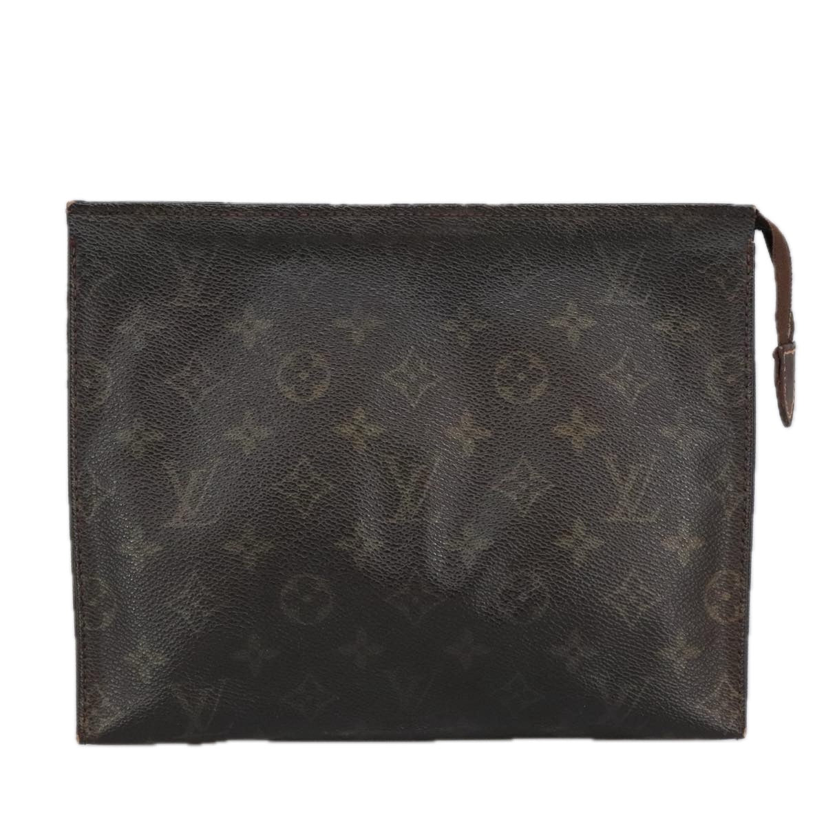 LOUIS VUITTON Monogram Poche Toilette 26 Pouch M47542 LV Auth 102080