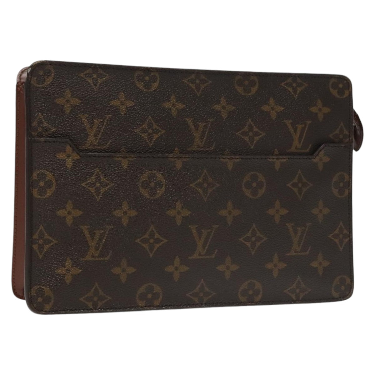 LOUIS VUITTON Monogram Pochette Homme Clutch Bag M51795 LV Auth 102083