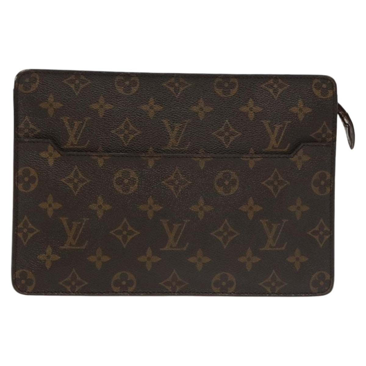 LOUIS VUITTON Monogram Pochette Homme Clutch Bag M51795 LV Auth 102083