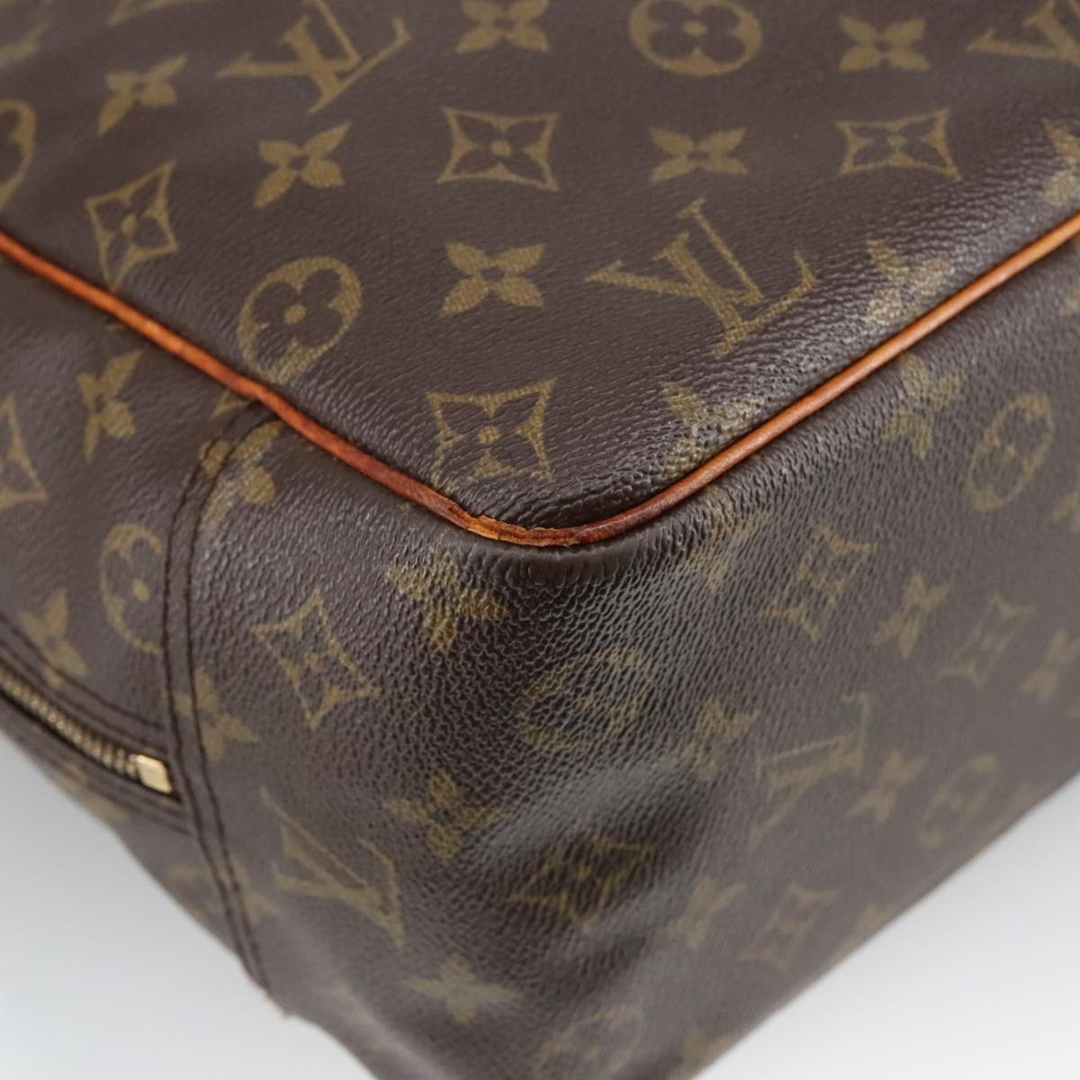 LOUIS VUITTON Monogram Deauville Hand Bag M47270 LV Auth 102091