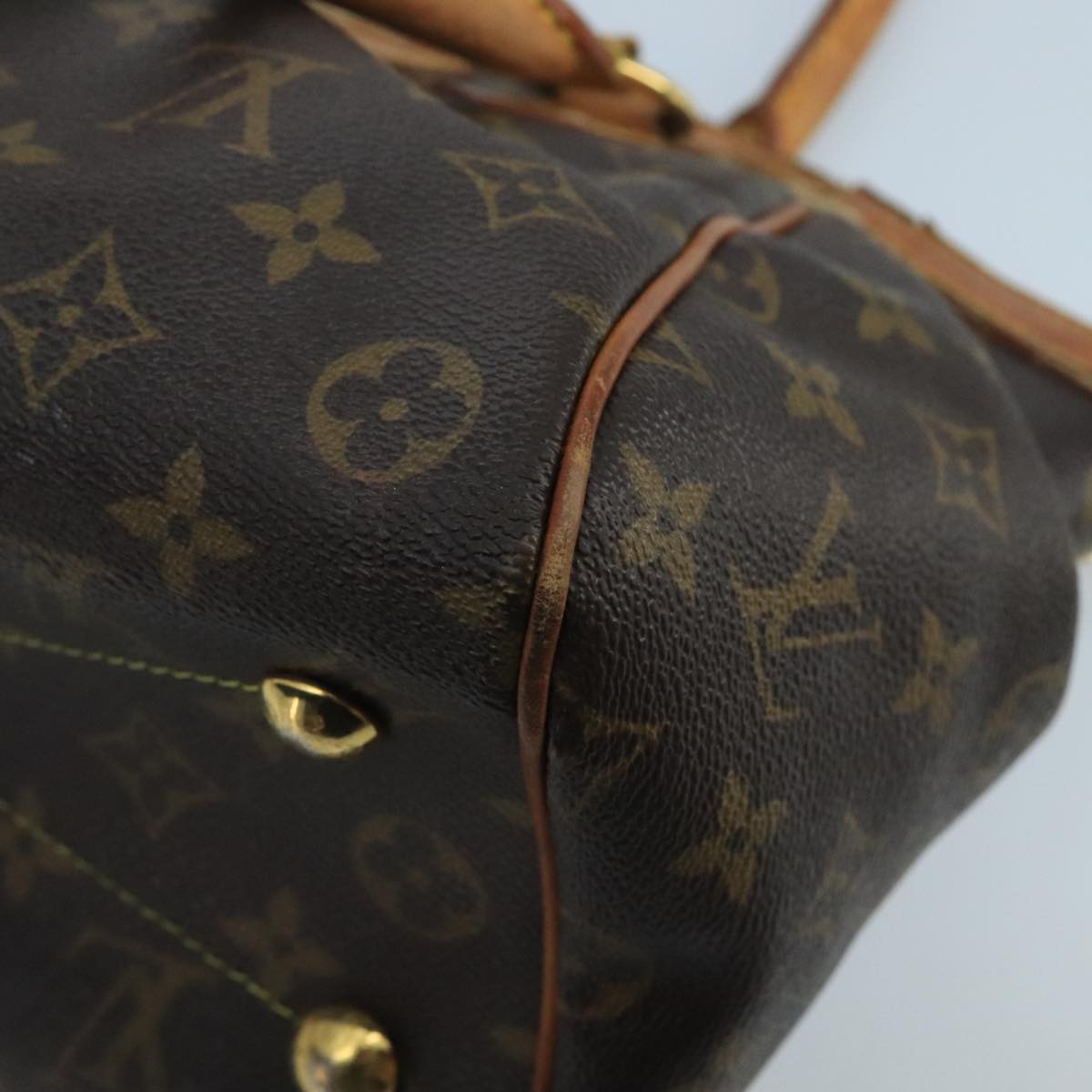 LOUIS VUITTON Monogram Tivoli PM Hand Bag M40143 LV Auth 102140