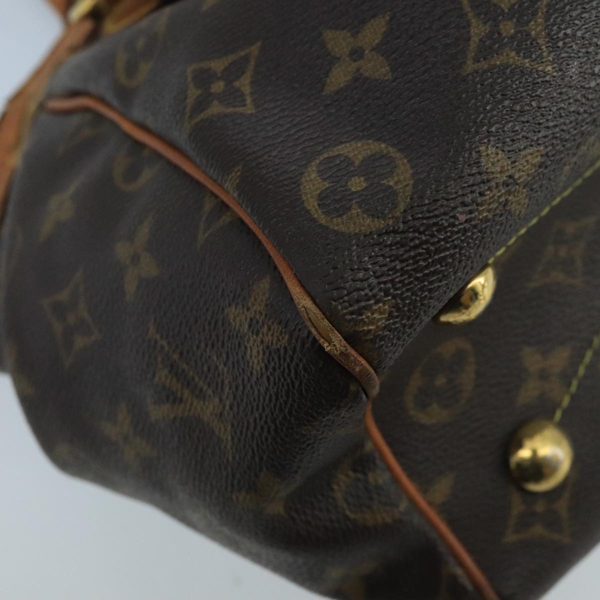 LOUIS VUITTON Monogram Tivoli PM Hand Bag M40143 LV Auth 102140