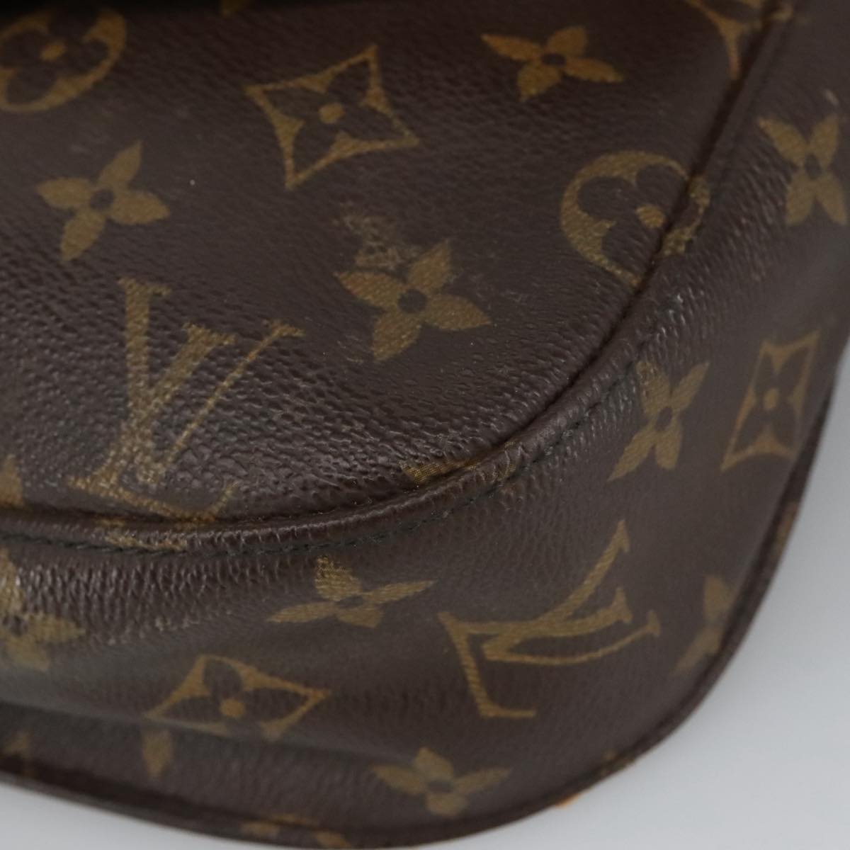 LOUIS VUITTON Monogram Saint Cloud GM Shoulder Bag M51242 LV Auth 102147