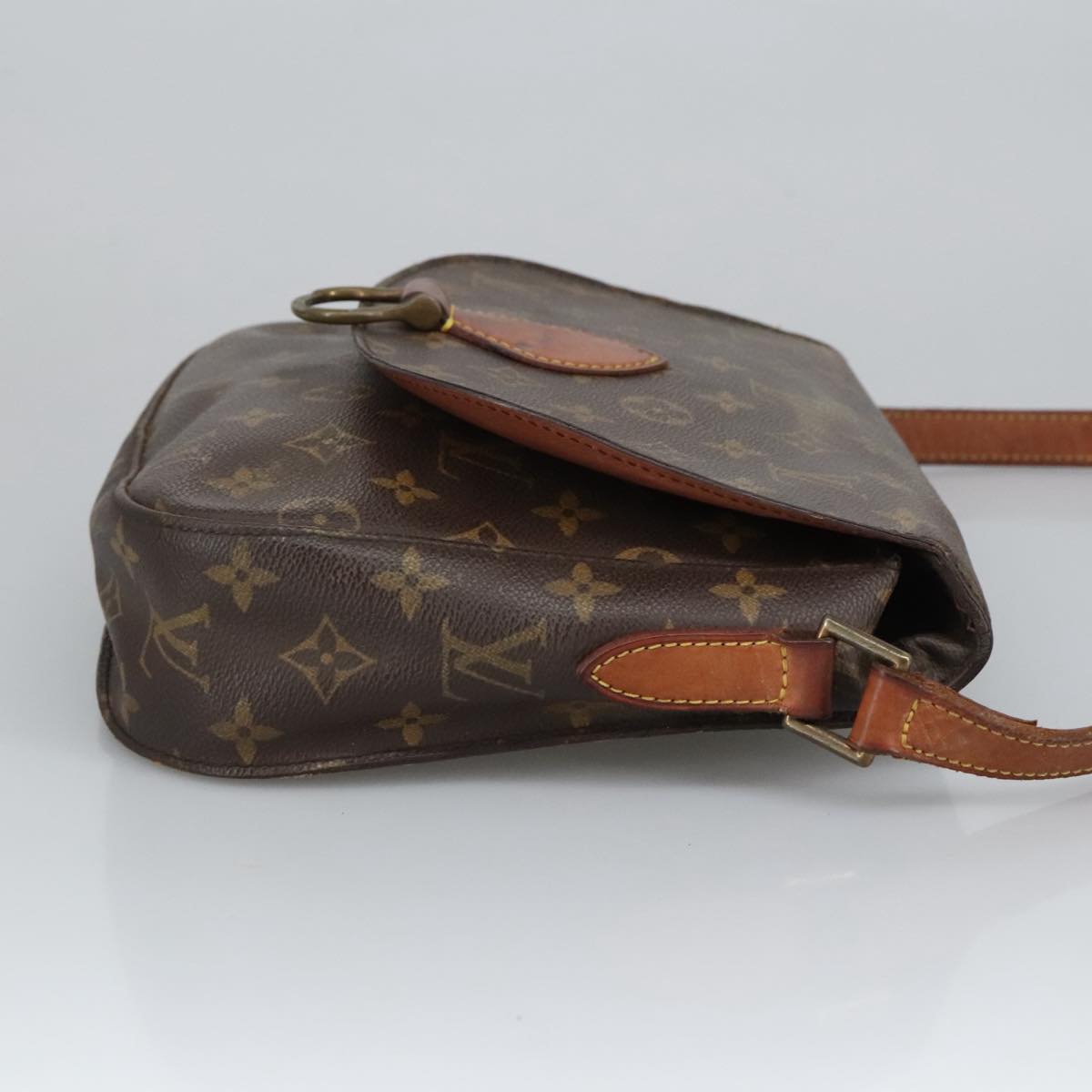 LOUIS VUITTON Monogram Saint Cloud GM Shoulder Bag M51242 LV Auth 102147