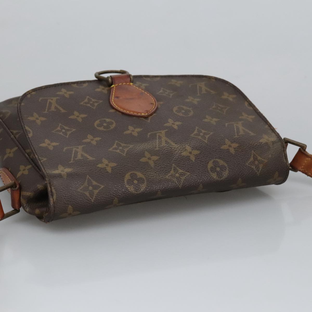 LOUIS VUITTON Monogram Saint Cloud GM Shoulder Bag M51242 LV Auth 102147