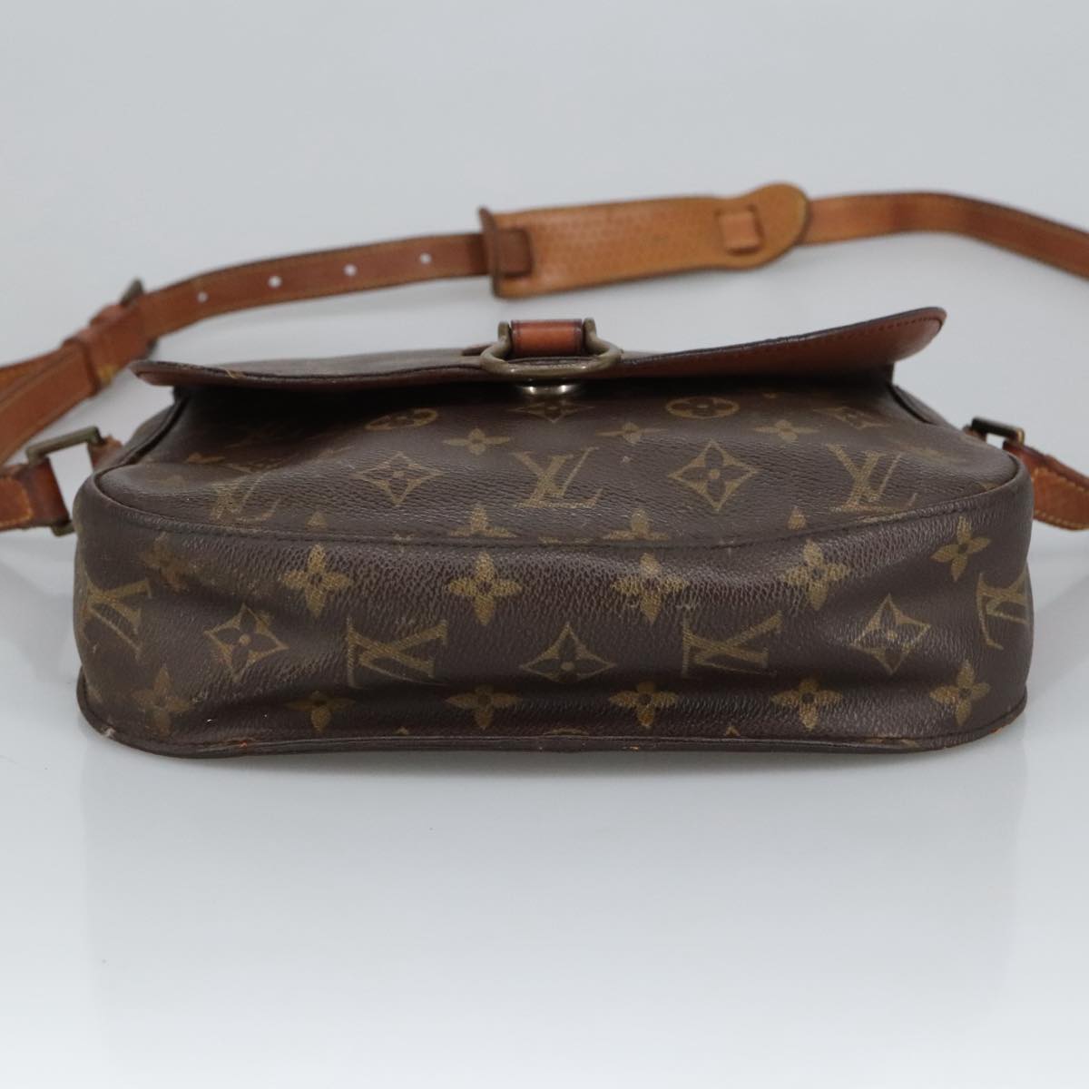 LOUIS VUITTON Monogram Saint Cloud GM Shoulder Bag M51242 LV Auth 102147