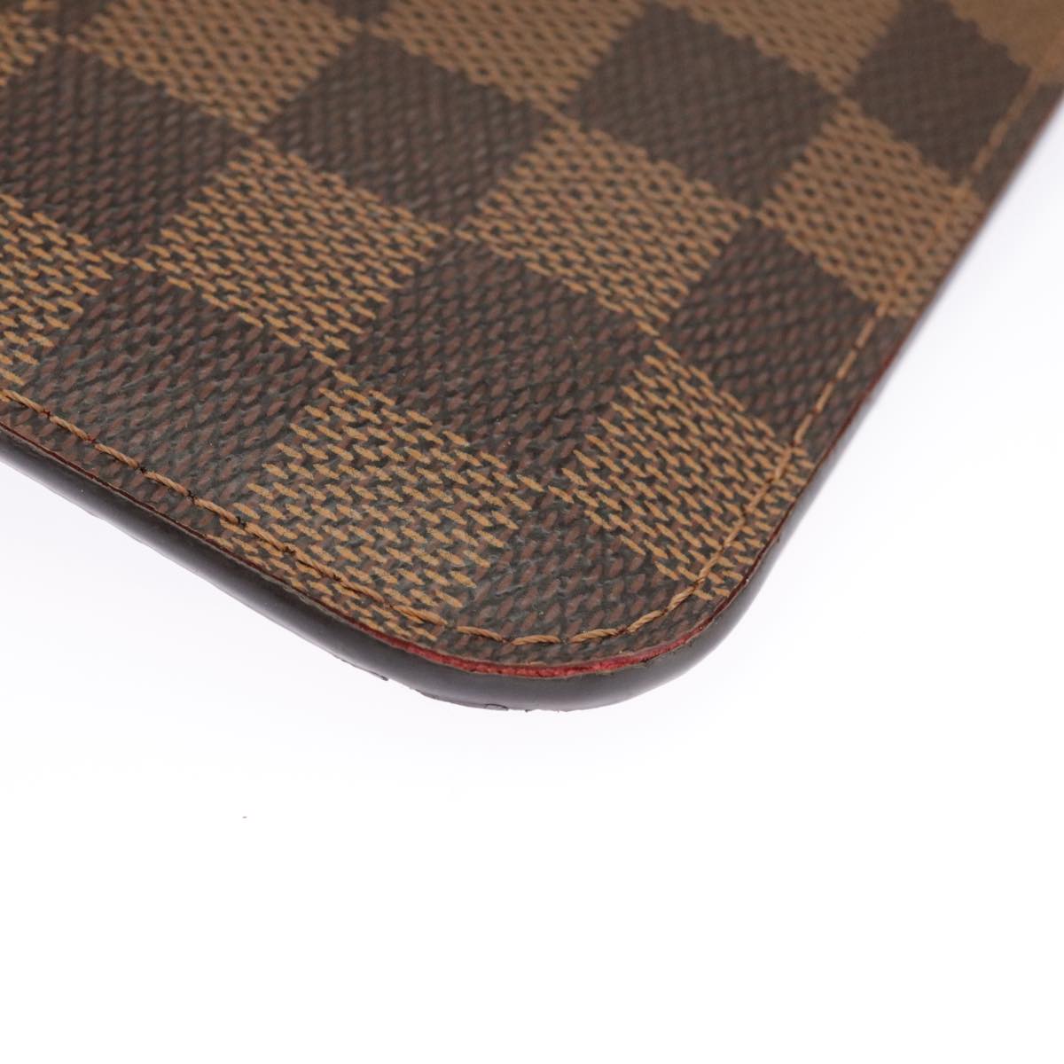 LOUIS VUITTON Damier Ebene Neverfull MM Pouch Accessory Pouch LV Auth 102148