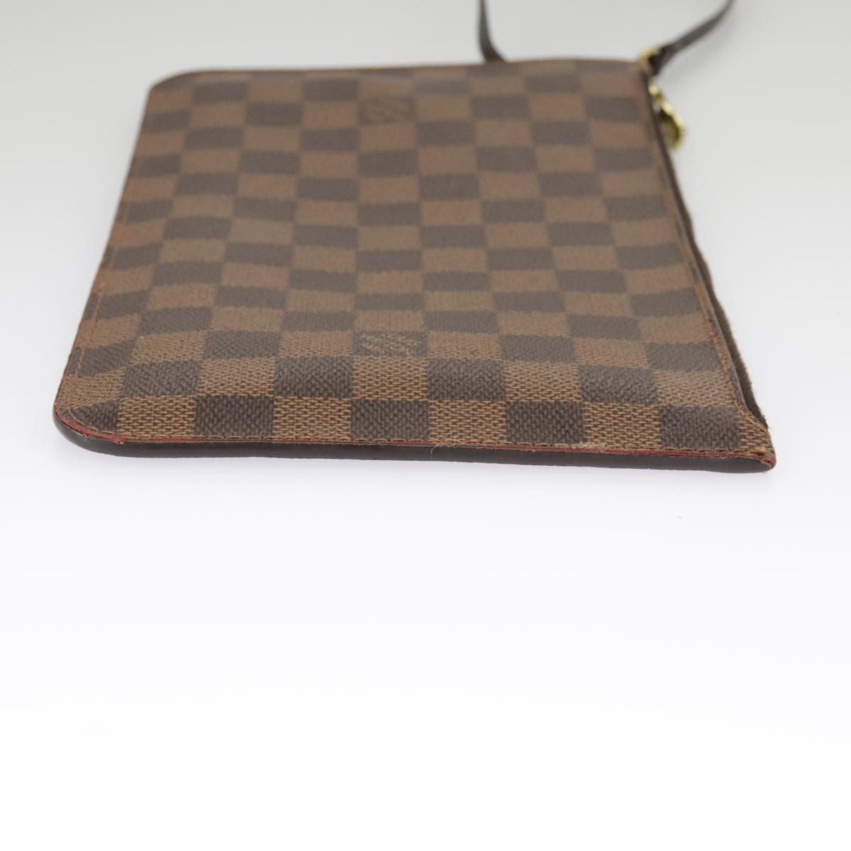 LOUIS VUITTON Damier Ebene Neverfull MM Pouch Accessory Pouch LV Auth 102148