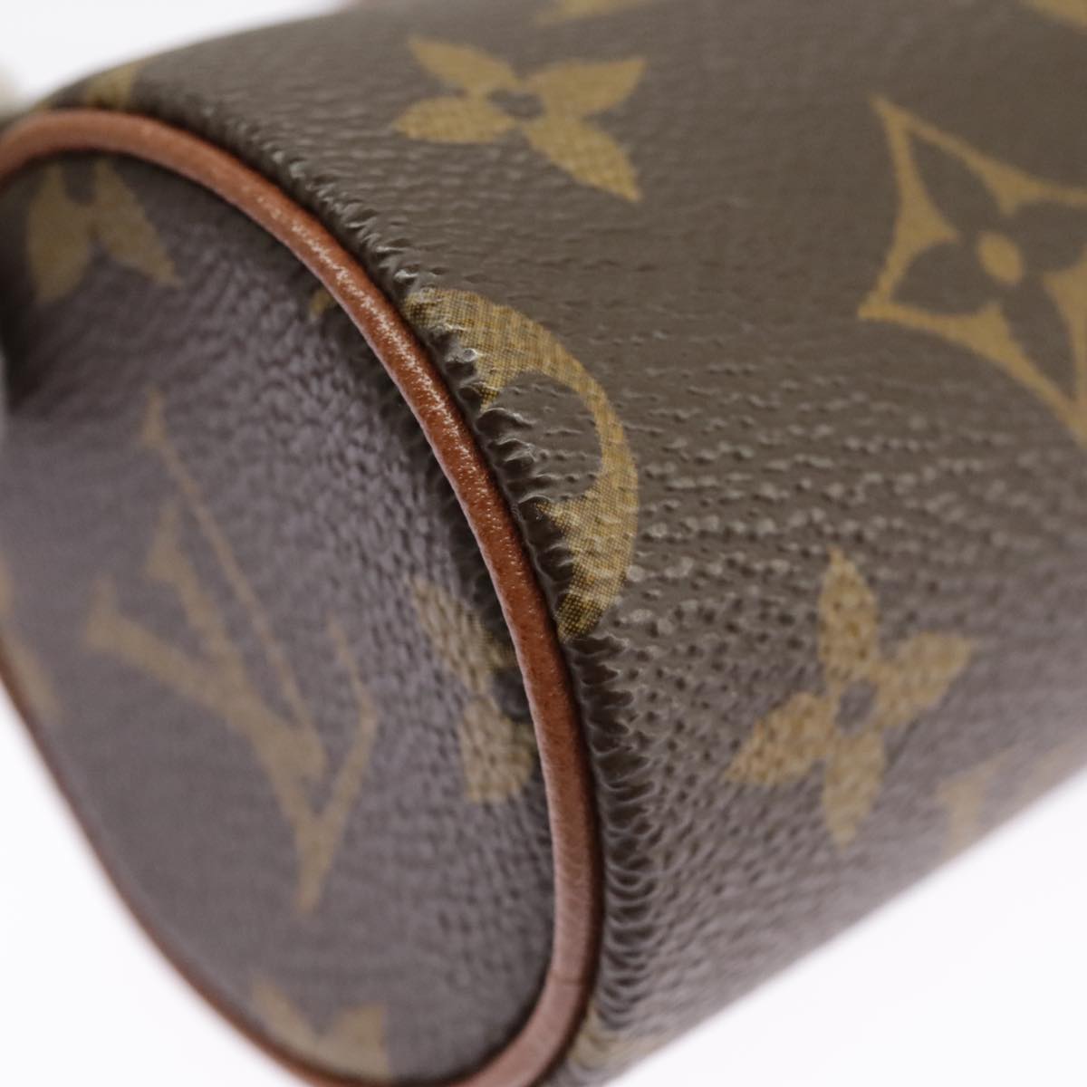 LOUIS VUITTON Monogram Papillon Pouch LV Auth 102168