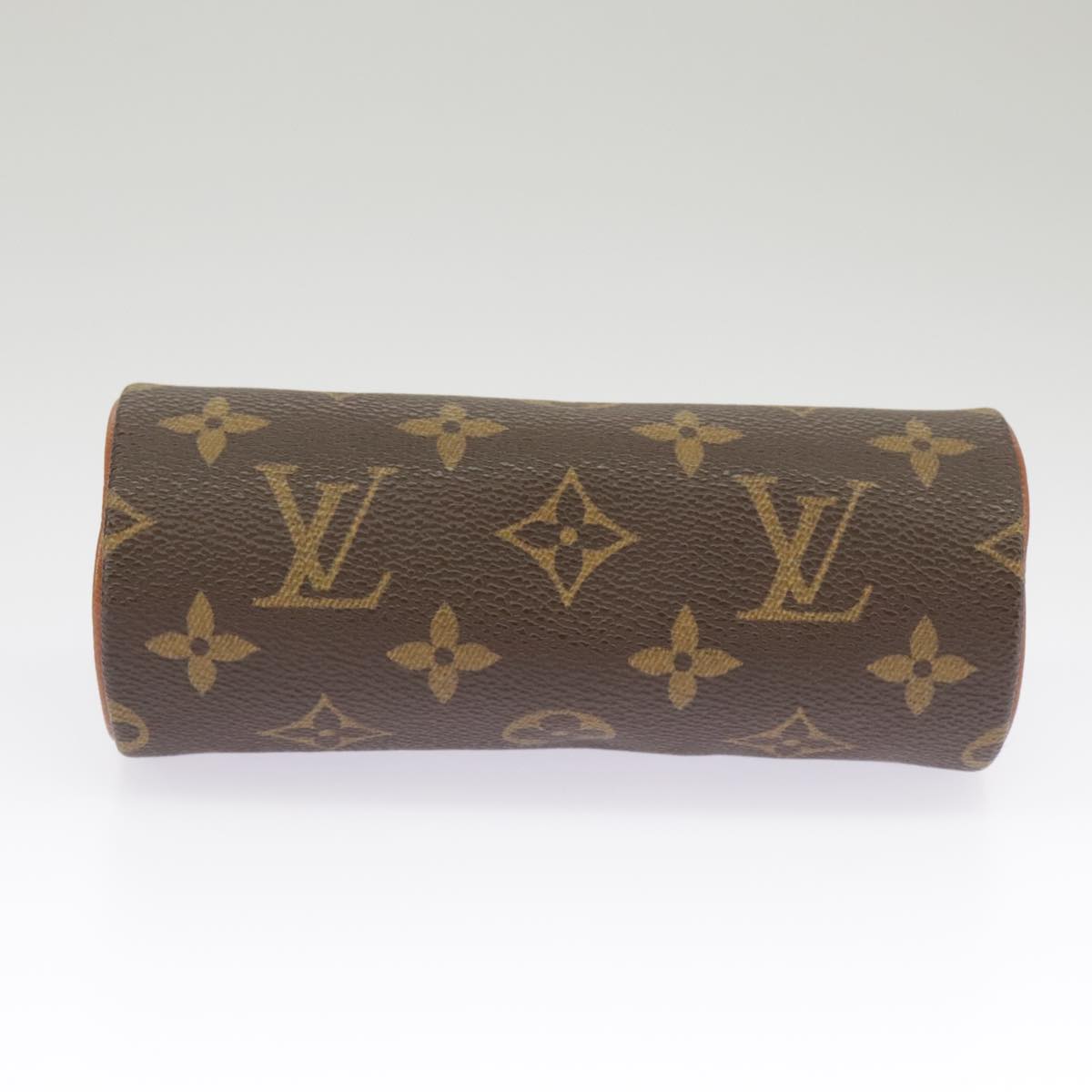 LOUIS VUITTON Monogram Papillon Pouch LV Auth 102168