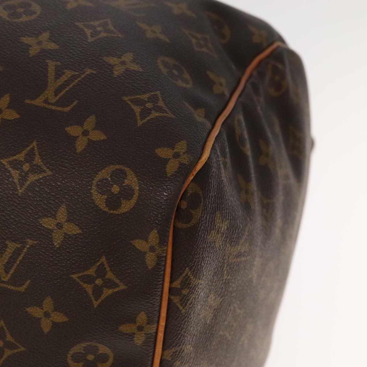 LOUIS VUITTON Monogram Keepall 60 Boston Bag M41422 LV Auth 102176