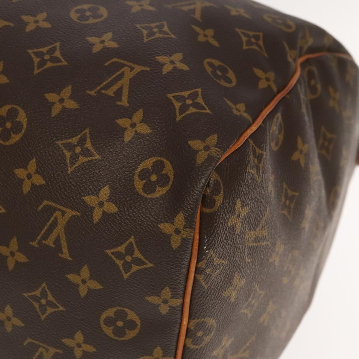 LOUIS VUITTON Monogram Keepall 60 Boston Bag M41422 LV Auth 102176