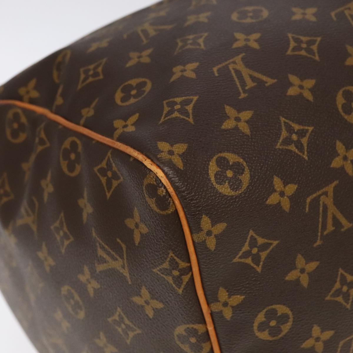 LOUIS VUITTON Monogram Keepall 60 Boston Bag M41422 LV Auth 102176