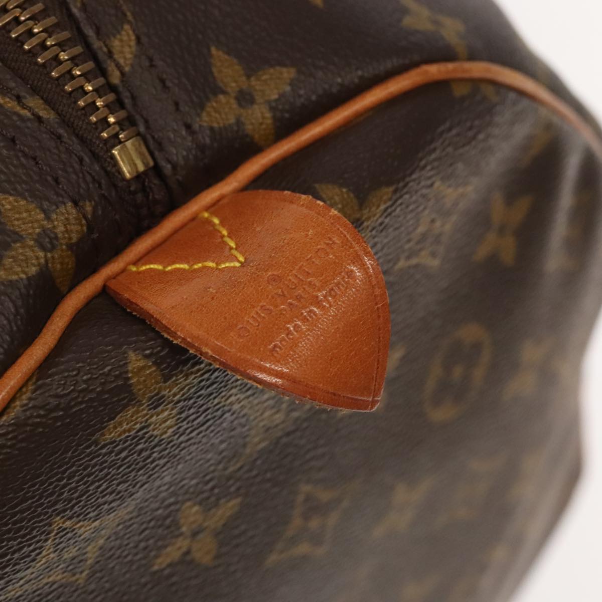 LOUIS VUITTON Monogram Keepall 60 Boston Bag M41422 LV Auth 102176