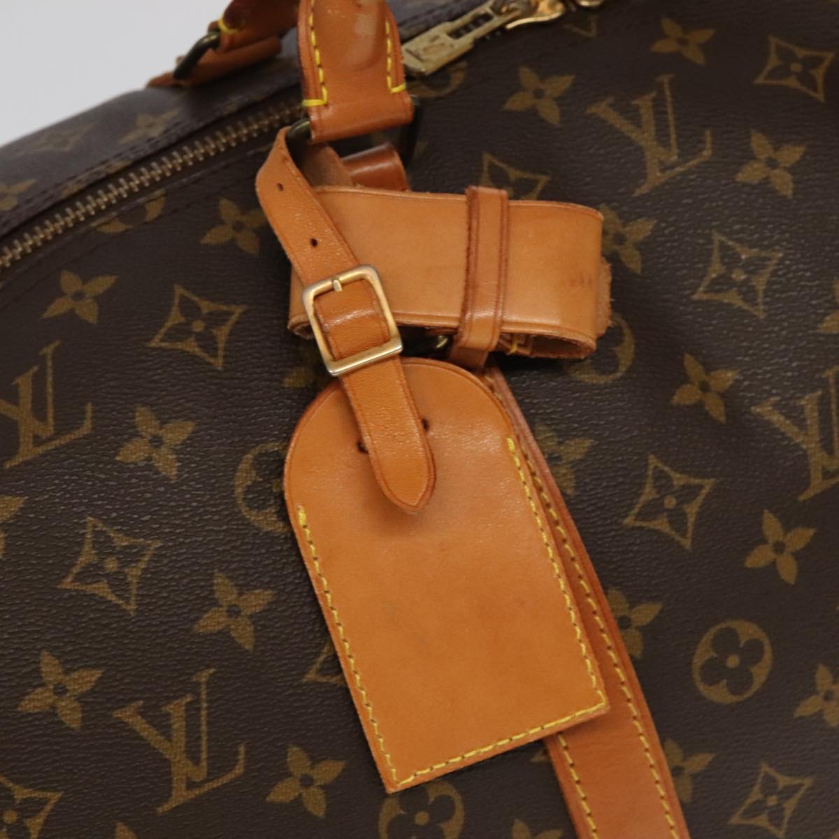 LOUIS VUITTON Monogram Keepall 60 Boston Bag M41422 LV Auth 102176