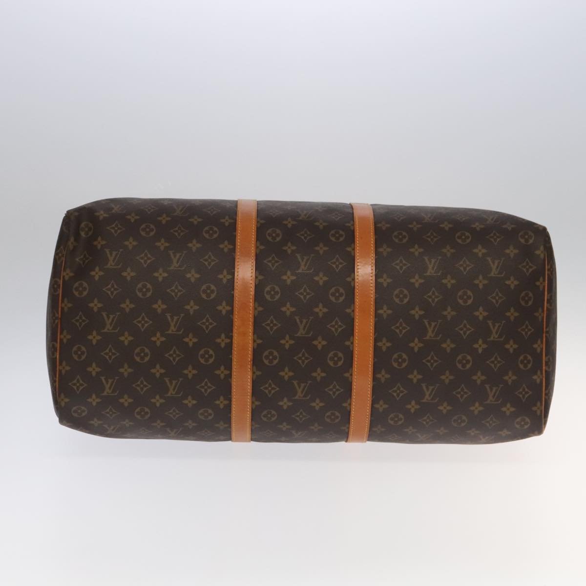 LOUIS VUITTON Monogram Keepall 60 Boston Bag M41422 LV Auth 102176