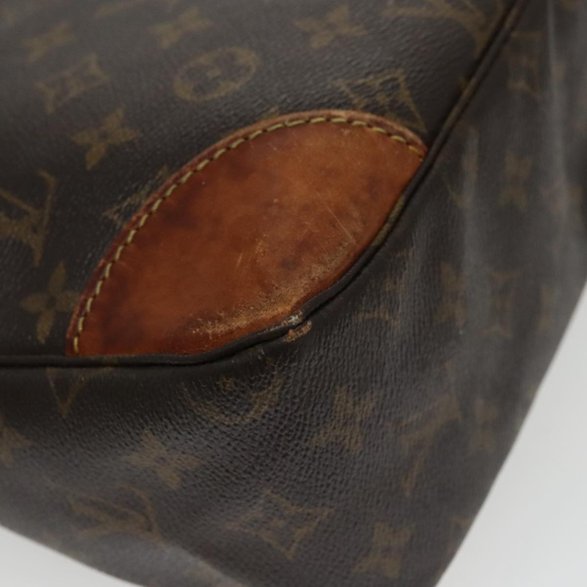 LOUIS VUITTON Monogram Boulogne 30 Shoulder Bag M51265 LV Auth 102177